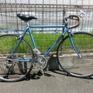 クロモリ　ロード　イチカワサイクル