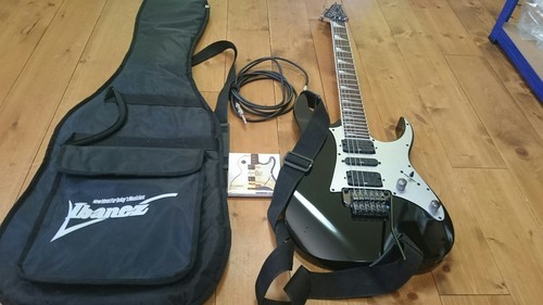 Ibanez アイバニーズ エレキギター RG350EXZ ケース付 ブラック