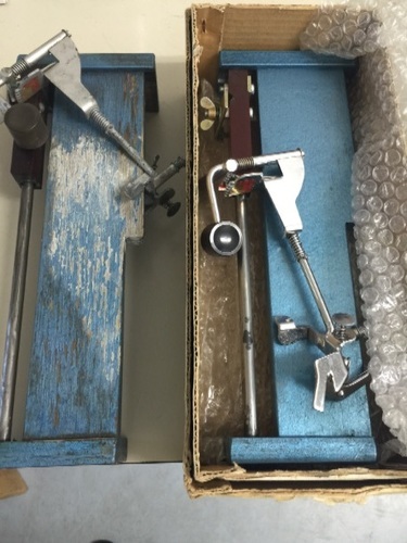 理容器具、大熊式挟み研ぎ機