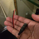 LEDライトコネクタ部分の修理