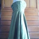 値下げ　50%off　AIMER(エメ)のドレス　黄緑　9~13号