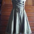 値下げ　50%off　AIMER(エメ)のドレス　黄緑　9~13号