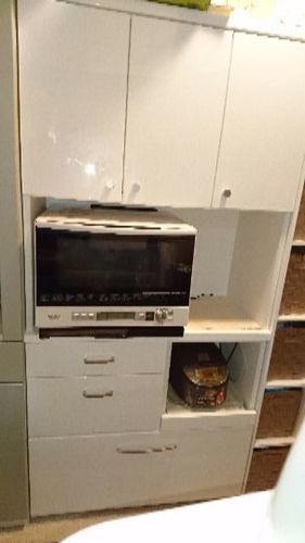 食器棚！購入1ヶ月の超美品!!