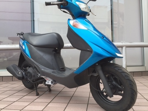 売り切れました！ありがとうございました！SUZUKI　アドレスV　125G　K5　ブルメタ　ノーマル　5/20までの１週間　激安プライス98000円(ﾟдﾟ)！