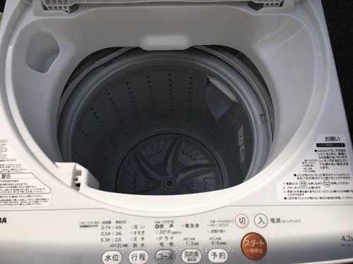「今だけ特価‼︎」東芝 洗濯機 4.2㎏ 2015年製‼︎ 取り付け無料