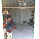 大型倉庫　ガルバリウム　3ｍ×5ｍ　ばらして持って帰れる方のみ　