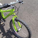終了　ルイガノ　子供用自転車　２０インチ　6段ギヤ　カギ新品　中古自転車　023