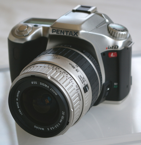 完了　PENTAXistDL＋28-80mm,100-300mmＷズームレンズ