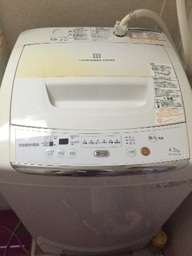 TOSHIBAの洗濯機