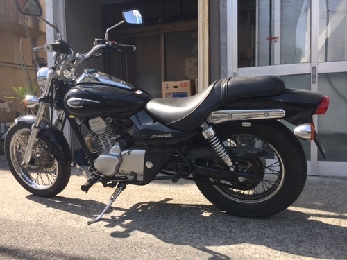 カワサキ エリミネーター125 アメリカンタイプ ２種バイク 割ときれい