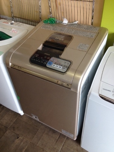 2007年 HITACHI 乾燥機、洗濯機 BW-D9HV 9キロ