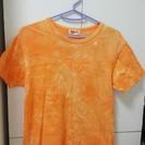レディースL　オレンジmixのTシャツ