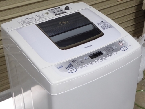 ☆TOSHIBA 東芝 AW-70DE 全自動洗濯機 7kg 2008年製 全分解清掃済み！動作保障！☆