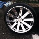 若者に人気のVenerdi.アルミホイール、タイヤ。値下げしました❗