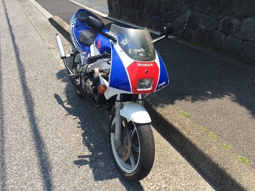 NSR250 88改 MC18 MTバイクと交換可 エンジン始動確認済 整備ベース車両 廃車証渡し