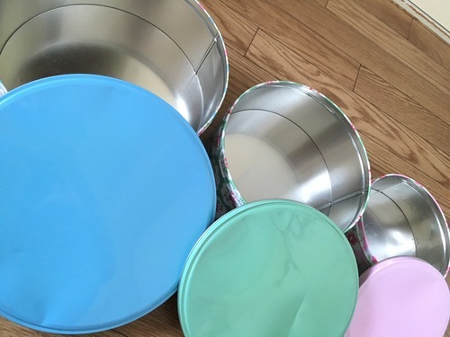 キャスキッドソン入れ子になる缶3つセット まきぽん 都立家政のその他の中古あげます 譲ります ジモティーで不用品の処分