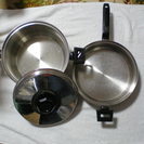 Kitchen Craft　の両手鍋　（深鍋）　と　フライパン（...