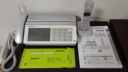 完売御礼！Panasonic 電話・FAX機（子機1台付き）美品