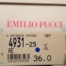 【1回使用】EMILIO PUCCIピンクエナメルパンプス