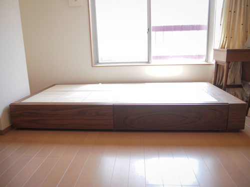 無印良品 収納ベッド シングル ☆追加台付き (yuttan) 調布のベッド《シングルベッド》の中古あげます・譲ります｜ジモティーで不用品の処分