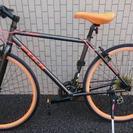 クロスバイク　FUJI Palette 2013 ガンメタ×オレンジ