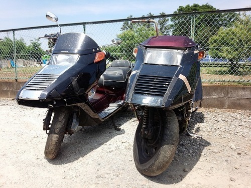 ホンダ　フュージョン へリックス　２台　部品取り　ジャンク
