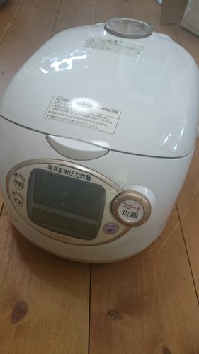 TORiSAN 発芽玄米圧力沸騰 炊飯器 ECJ-CK10 1200W 玄米炊飯