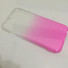 ケース カバー iPhone6 ピンク ラメ