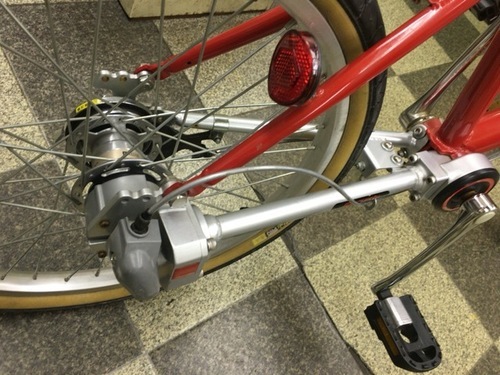 ビンテージ]National 赤い風船 20吋小径自転車 シングル/レッド