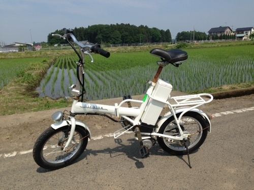【売約済】折り畳み16インチ フルアシスト電動自転車