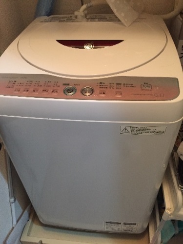 【国際ブランド】  2012年 洗濯機 シャープ 6kg ES-GE60P 洗濯機