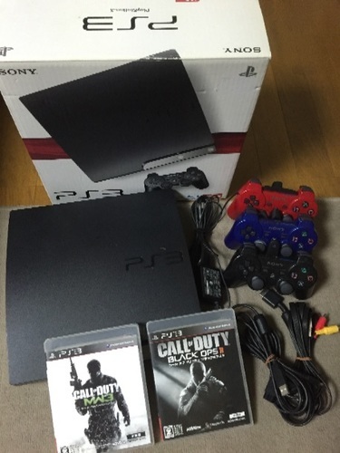 PS3本体 ゲームソフト2本