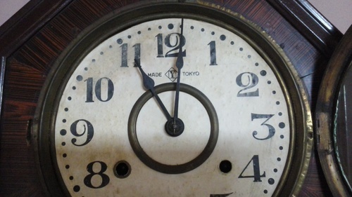 【商談中】☆（壁掛け時計2点年代物）CITIZEN：シチズンカレンダー付　昭和時代＆SEIKO：セイコー八角時計オリジナル