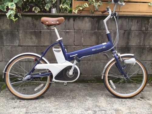 売り切れました！ありがとうございますパナソニック 　Casualビビ　20インチ　電動自転車 バッテリー　充電器付き　2007年製　鹿児島市