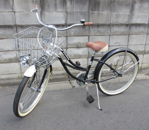 ビーチクルーザー レインボー　ネイビ×パールホワイト　２６in