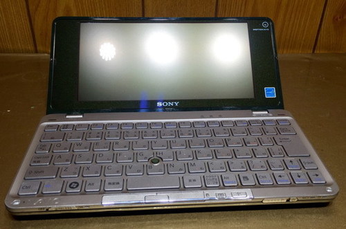 SONY VGN-P70H  ジャンク　windows10 入れました。