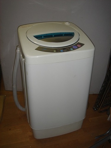 [引渡完了] 全自動 洗濯機 JW-K50B ハイアール 5kg 中古 笹塚から5km圏内配達無料