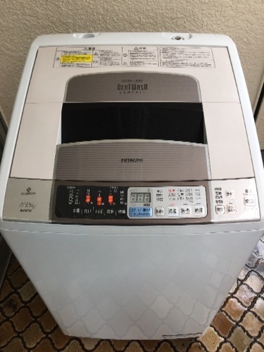 2011年製 日立 7/3.5kg 乾燥機能付き 洗濯機  日本製