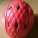 取引中）中古)OGK 子供用 幼児用 赤 ヘルメット ダイヤル式
