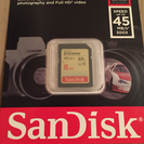 【新品】 SanDisk メモリーカード 8GB