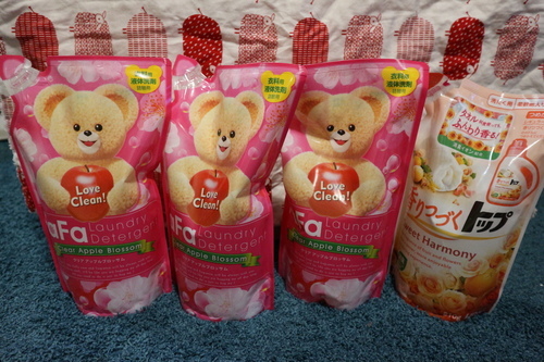 ｆａｆａ洗濯洗剤３個 トップ柔軟剤入り洗剤 もこ 西那須野の洗濯用品 洗剤 の中古あげます 譲ります ジモティーで不用品の処分