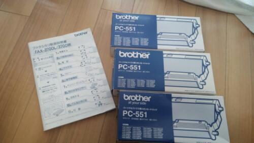 子機は新品☆brotherファクス\u0026コピー機能付き電話♪