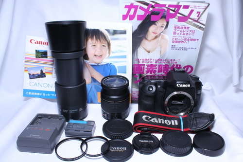 ★★★完売★★★　　極少4800ショット●極上品● Canon キャノン EOS 40D Ｗレンズ#50