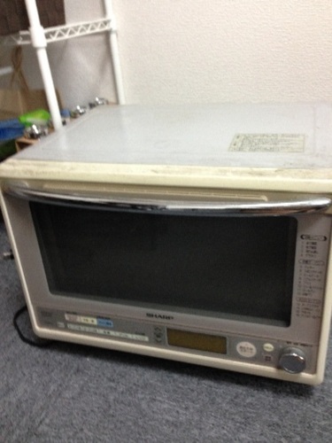 値下げ 電子レンジ グリル sharp re-wb10-h