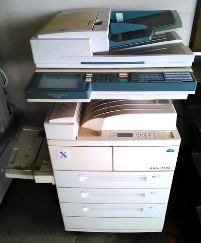 Fuji Xerox Able 3180 業務用複合機 モノクロコピーfax 動作品です みーこママ 葛西 白馬のその他の中古あげます 譲ります ジモティーで不用品の処分