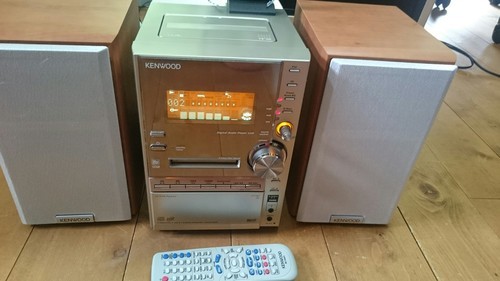 KENWOOD RXD-SV3MD CD MD カセット コンポ リモコン付
