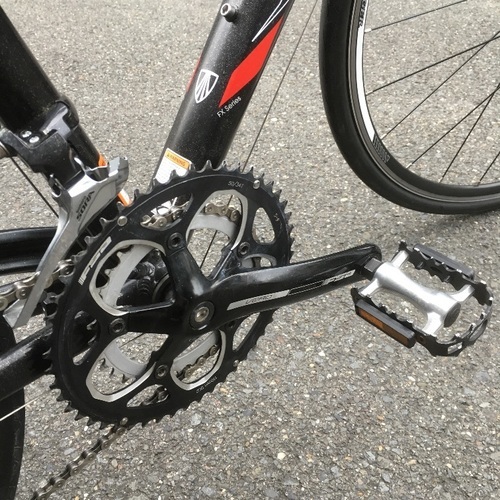 タンゲNo.2 クロモリロード 2×9s チューブラ 整備済 新品部品多数