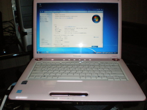 ノートパソコン Dynabook TX/66HPK Windows7