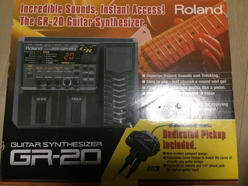 MIDI関連機器 Roland GR-20 + GK-3 Guitar Synthesizer