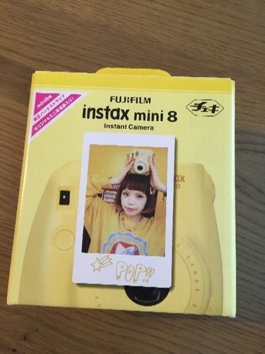 ★新品未使用★チェキ intax mini8 (YELLOW)